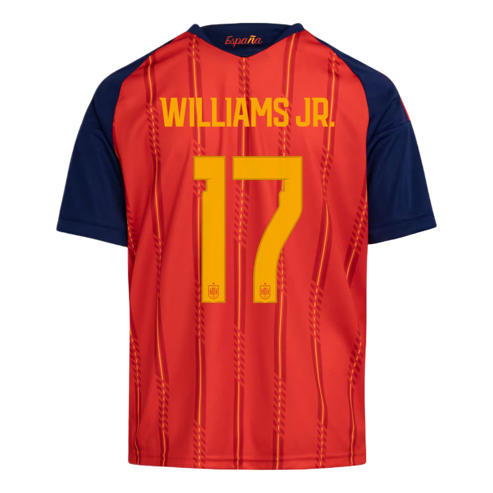 (GS) adidas Nicholas Williams Arthuer Spain 26 Home Jersey Asia Sizing 'Vivid Red' KW7718