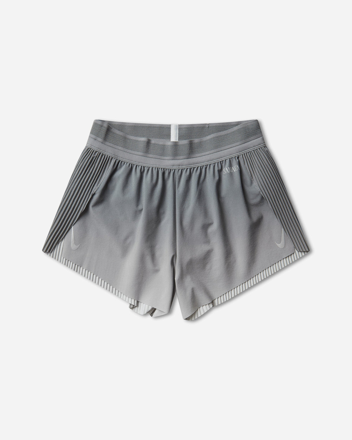 Women's Isamaya Ffrench Dri-FIT ADV Running Shorts Smoke Grey / Pure Platinum