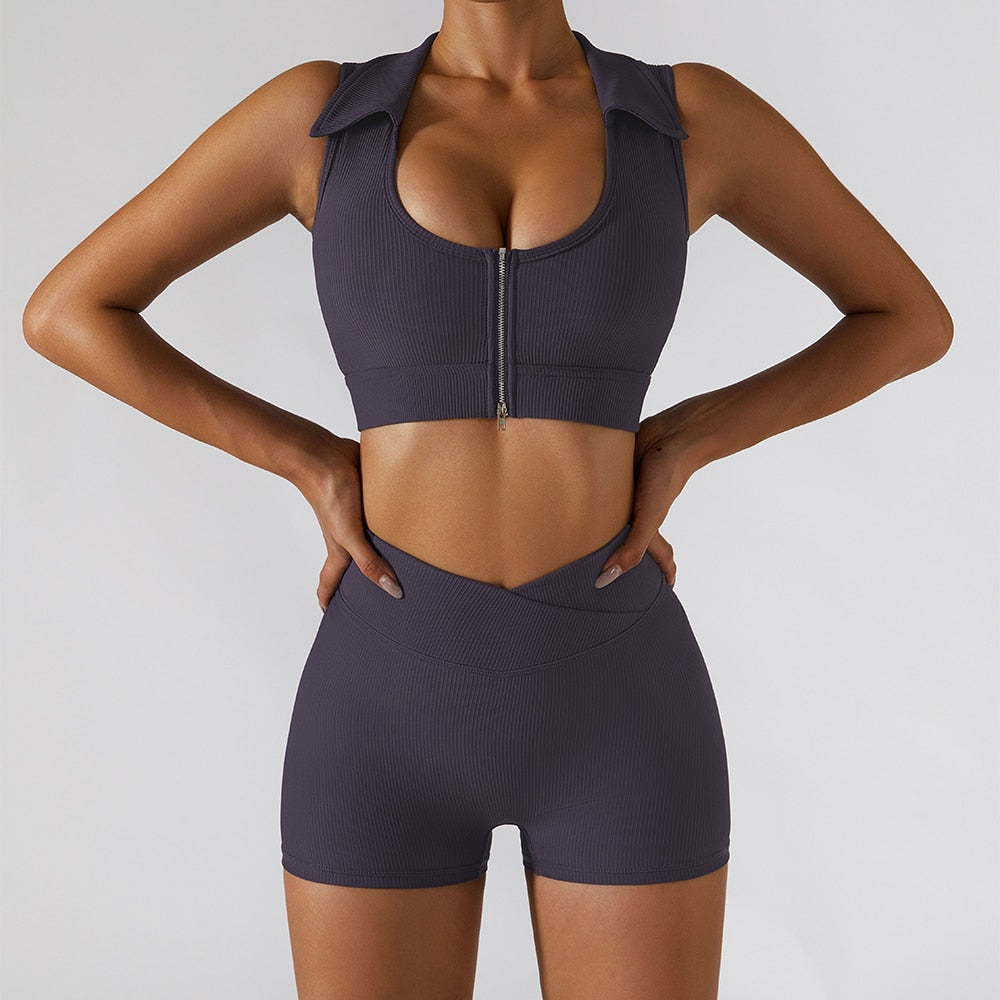 Seamless Women Yoga Suit