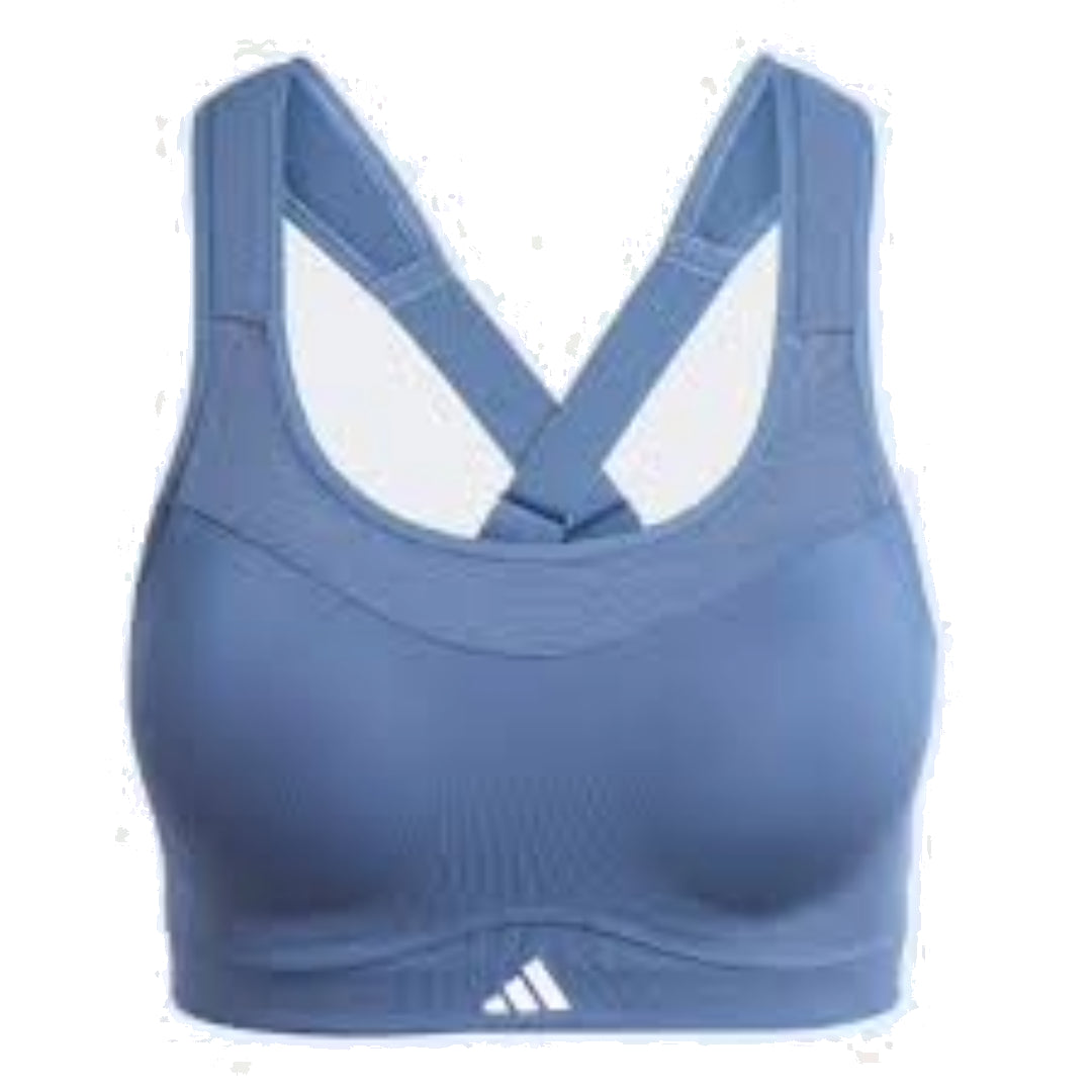 (WMNS) adidas TLRD Impact Luxe High-Support Zip Bra Asia Sizing 'Teal' IX4944