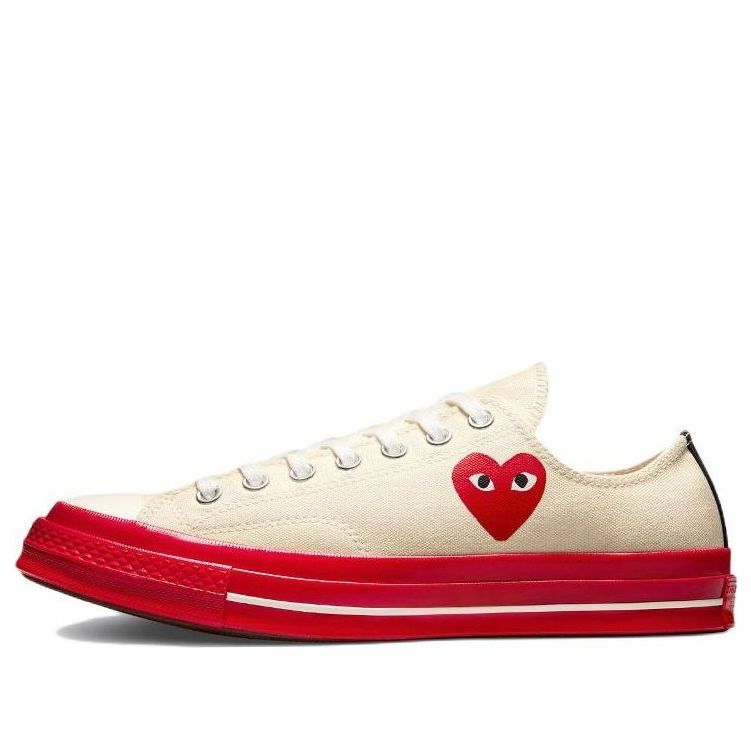 Converse x COMME des GARCONS PLAY Chuck 70 Low 'Pristine Red' A01796C