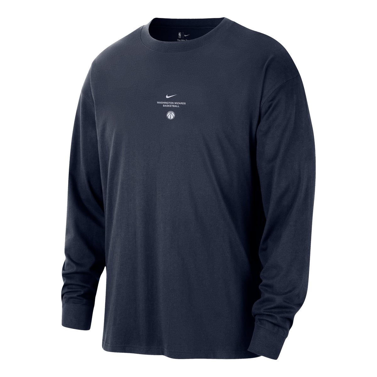 Nike Washington Wizards Standard Issue Long-Sleeve T-Shirt 'College Navy' II5871-419 - Nike Professional Edition