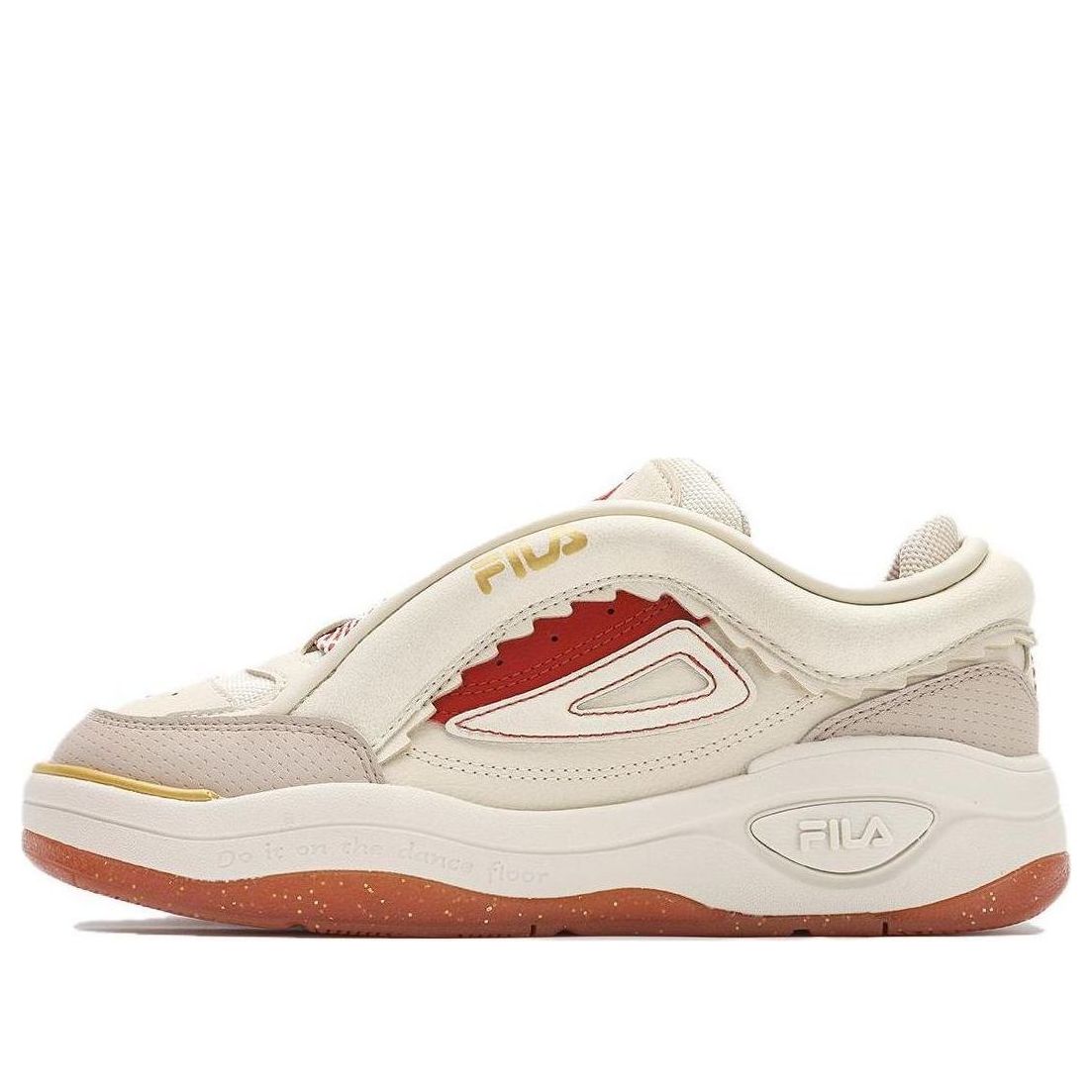 (WMNS) FILA CORE MIX 2 Skate Shoes 'White Beige' F12W412203FAM