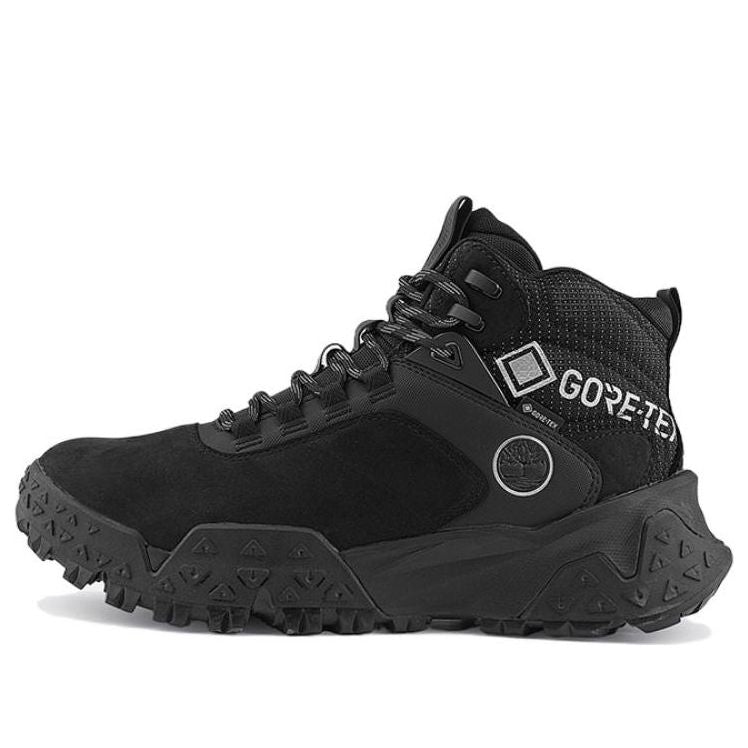 Timberland Motion Scramble Waterproof High Top Trainers 'Black' A6D1DM