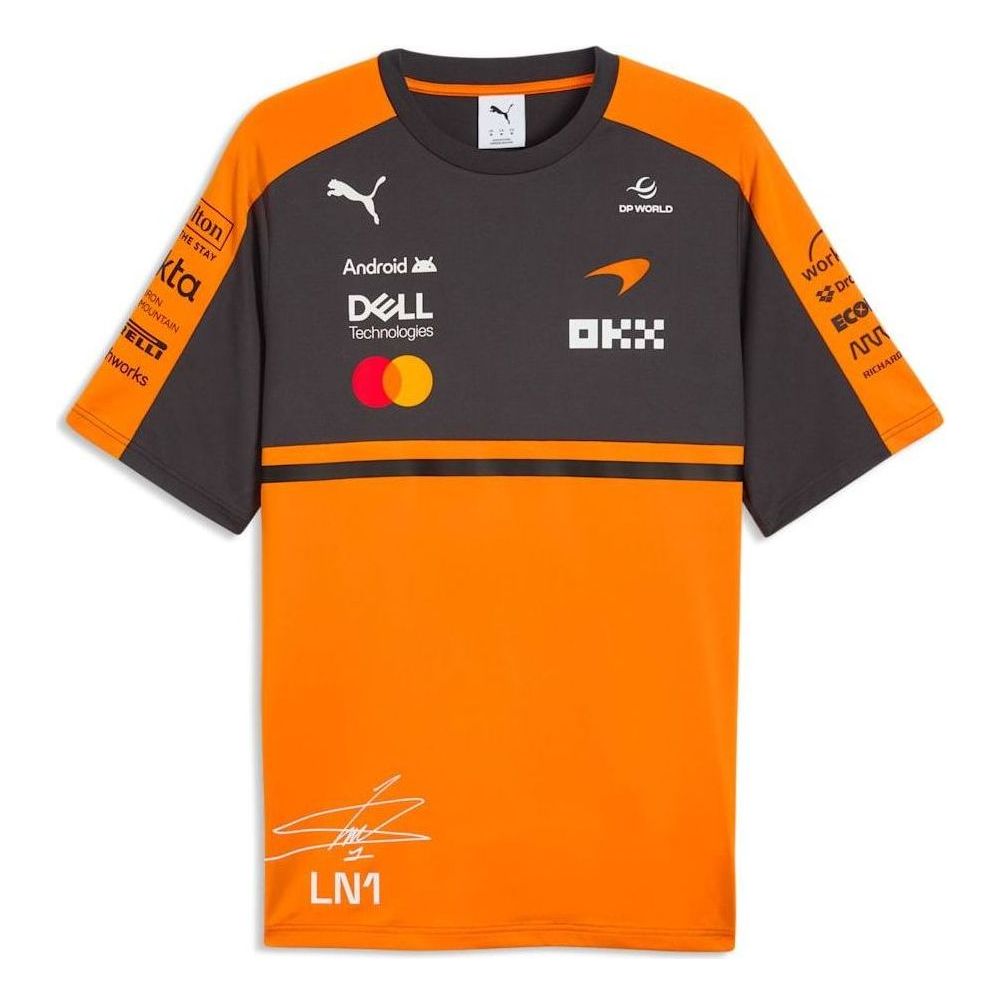 PUMA McLAREN MASTERCARD F1 TEAM Replica Norris T-Shirt 'Papaya' 713953-01 - PUMA Professional Edition