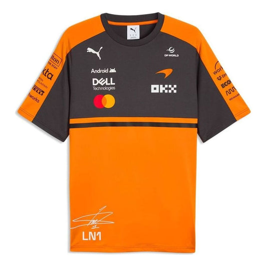 PUMA McLAREN MASTERCARD F1 TEAM Replica Norris T-Shirt 'Papaya' 713953-01 - PUMA Professional Edition