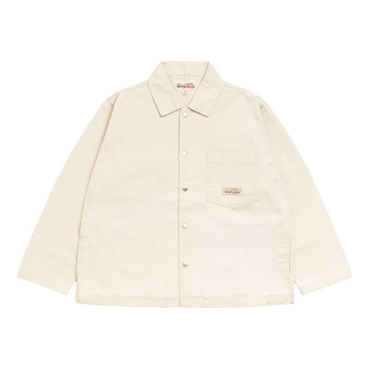 Stussy Canvas Work Overshirt 'Bone' 1110395-BONE - Stussy Professional Edition