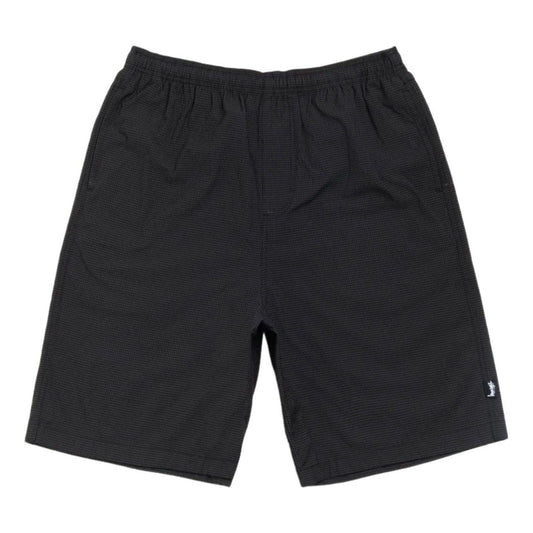 Stussy Baggy Seersucker Beach Short 'Black' 112365-BLAC