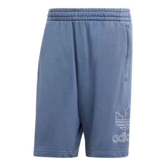 adidas Adicolor Outline Trefoil Shorts Asia Sizing 'Blue' IR8005