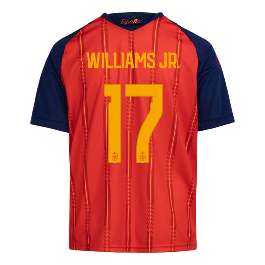 (GS) adidas Nicholas Williams Arthuer Spain 26 Home Jersey Asia Sizing 'Vivid Red' KW7718