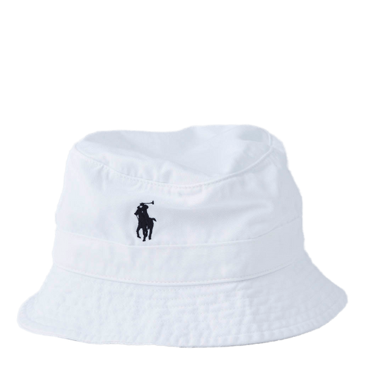 Cotton Bucket Hat White