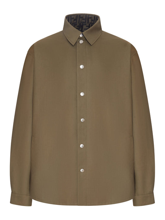 OVERSHIRT CON MOTIVO FF INTERNO