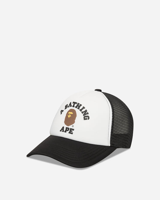 College Mesh Cap Black