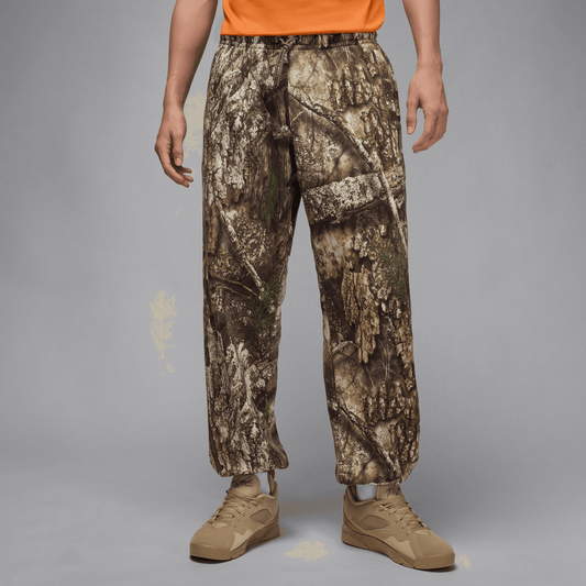 JORDAN BROOKLYN FLEECE REALTREE PANTS - MEDIUM OLIVE / SAIL