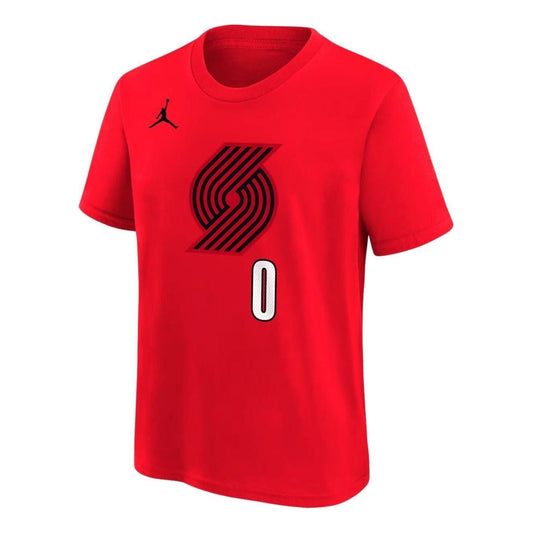 (GS) Nike Damian Lillard Portland Trail Blazers Statement Edition NBA T-Shirt 'University Red' Y2B7HDC4TRADL-NEB - Nike Professional Edition