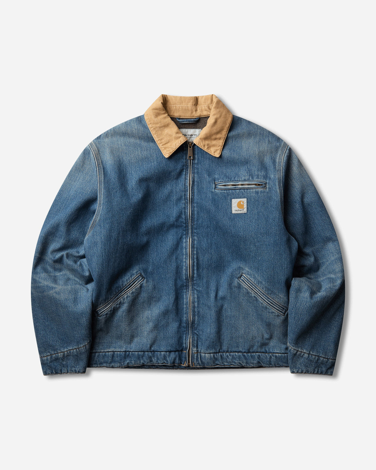 Men's OG Detroit Jacket Blue / Dusty H Brown (Dark Used Wash)