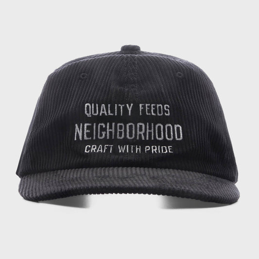 Corduroy Dad Cap - Black