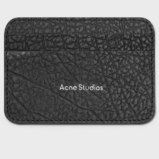 Embossed Logo Card Holder Fn-Ux-Slgs000275 - Black