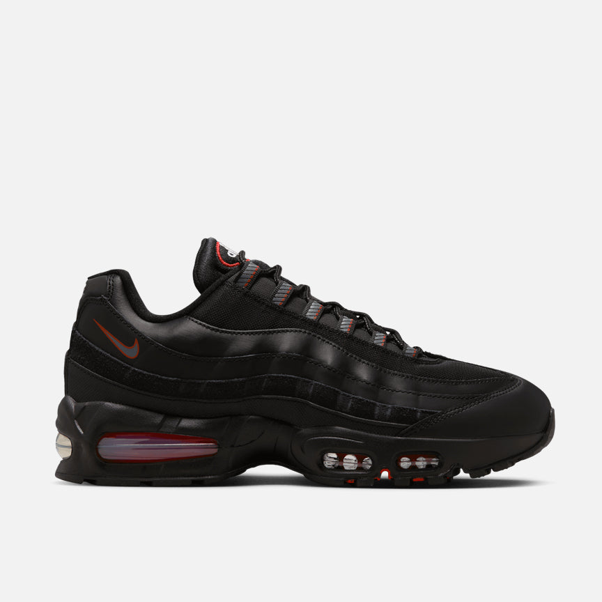 AIR MAX 95 OG - BLACK / UNIVERSITY RED