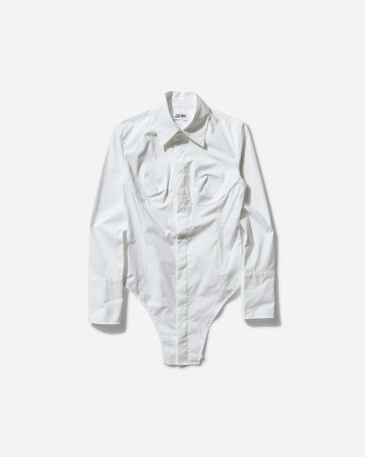 Women's Bodysuit Shirt White