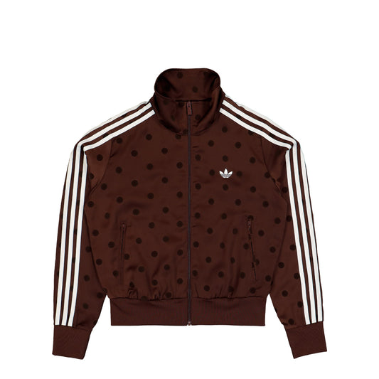 Satin Polka Dots Track Top