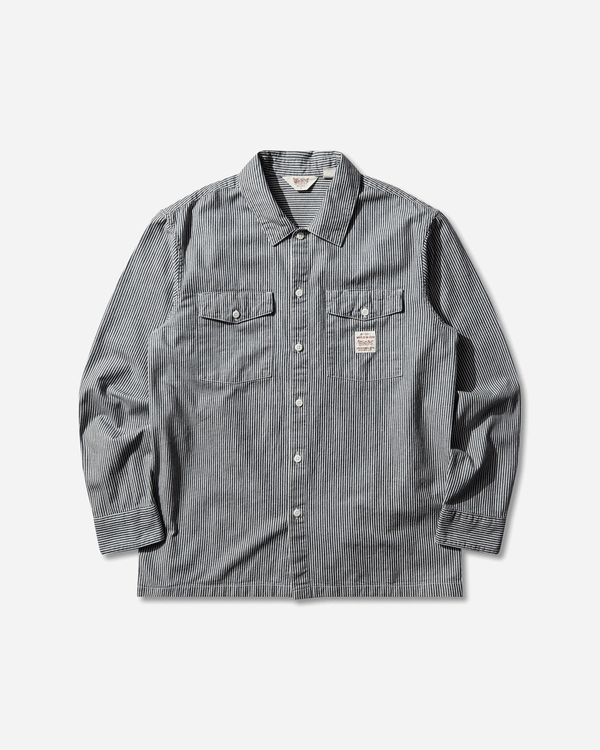 Men's Worker Longsleeve Shirt Blue