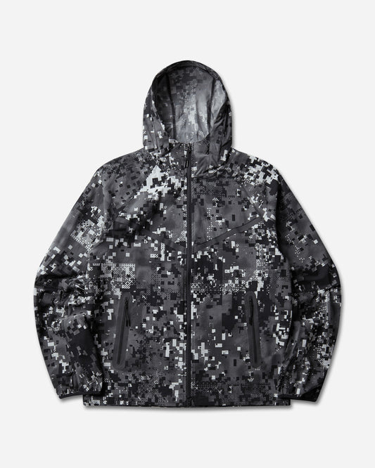 Men's Tech Dri-Fit Woven Full-Zip Jacket Light Smoke Grey / Black