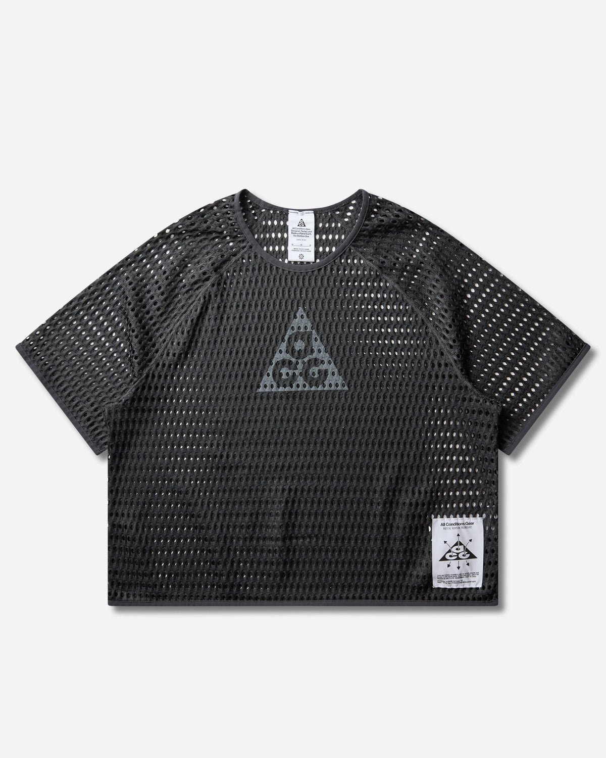 Men's ACG Radical AirFlow Dri-FIT Short-Sleeve Trail Running Top Anthracite