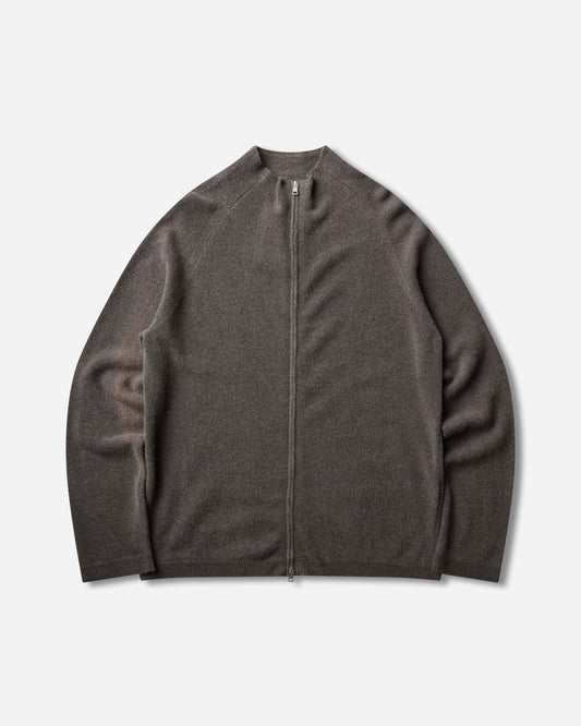 Men's Line Zip Cardigan Mud Spray Dye
