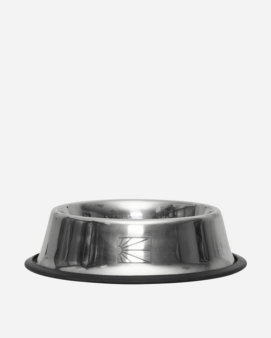 Keep Dancing Dog Bowl Metal Silver