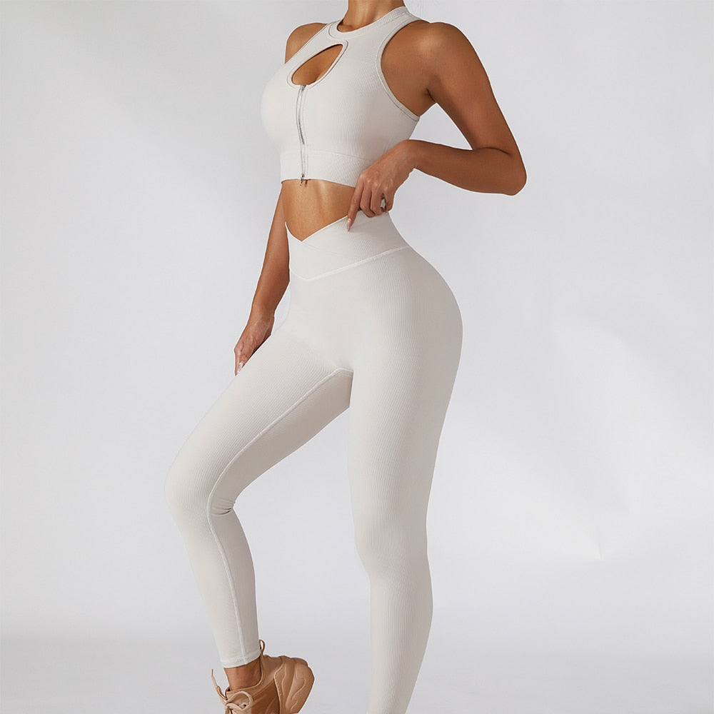 Seamless Women Yoga Suit