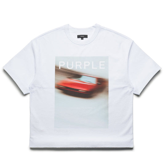 Purple Brand Tunnel Vision Tee - White