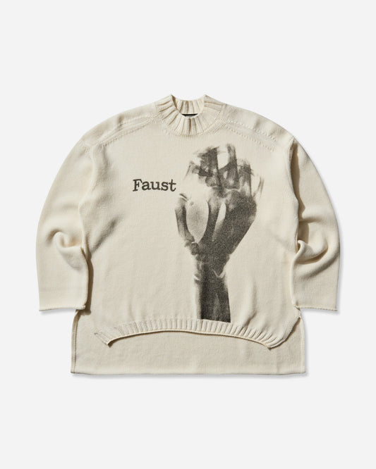 Men's Faust Wool Sweater Off White