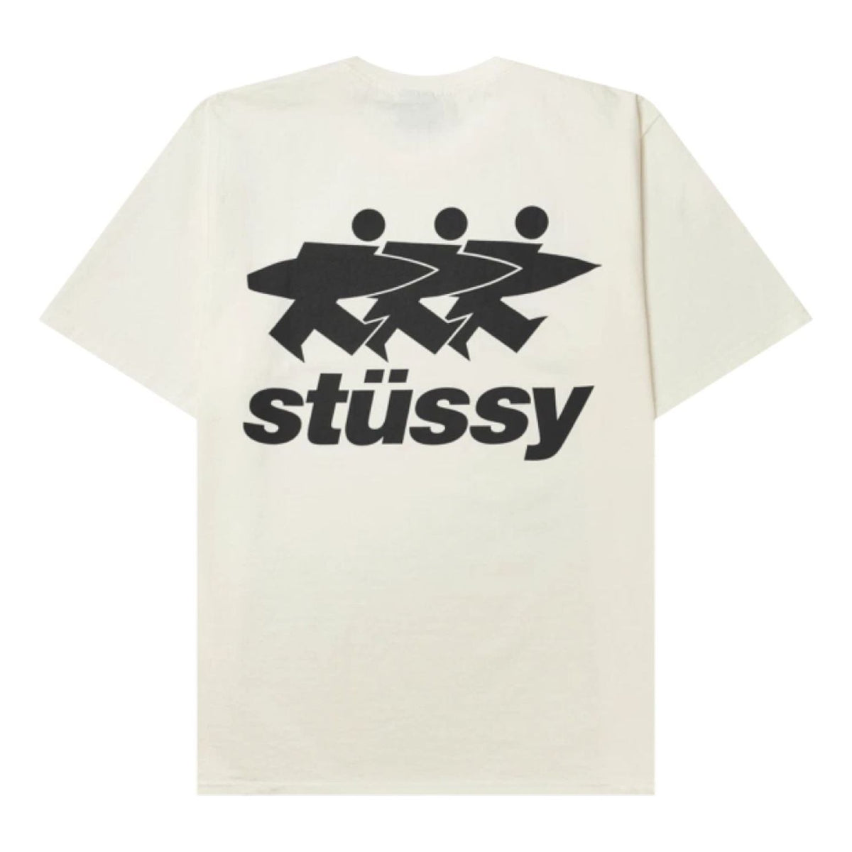 Stussy Surfwalk Pigment Dyed T-Shirt 'Natural' 1905063-WHIT