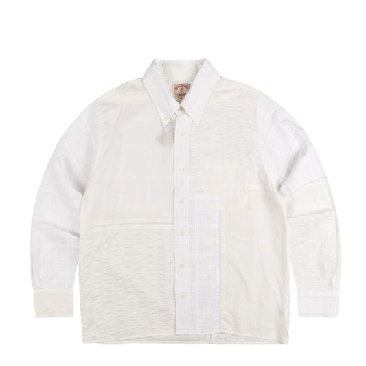 Brain Dead x Brooks Brothers Patchwork Oxford Button Up