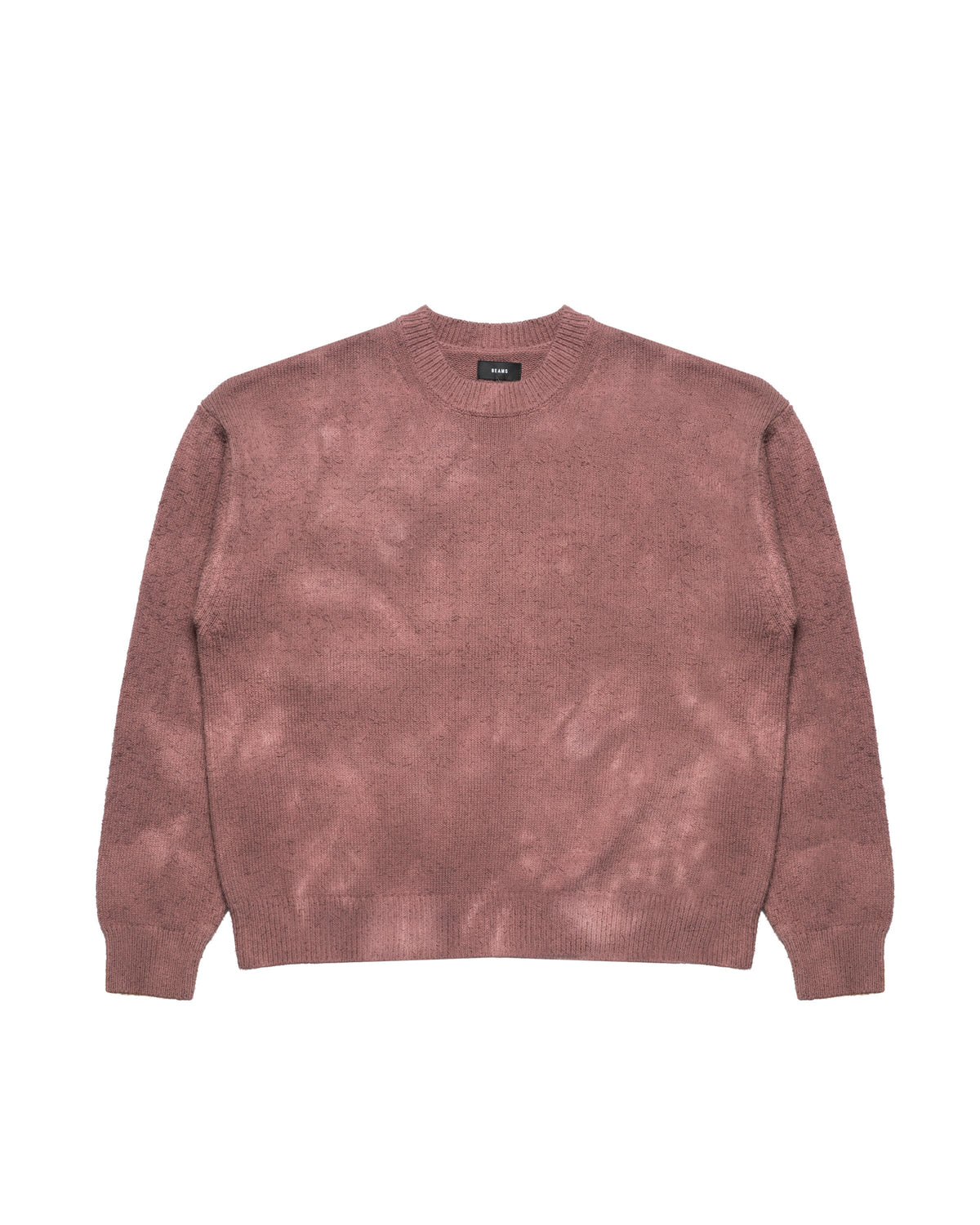 Beams 5 Gauge Garment Dye Crew Neck
