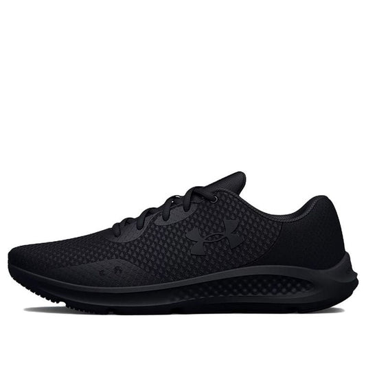 (WMNS) Under Armour Charged Pursuit 3 'Triple Black' 3024889-002