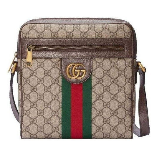 (WMNS) Gucci Ophidia GG Small Messenger Bag 'Beige Ebony' 547926-96IWT-8745 - Gucci Professional Edition