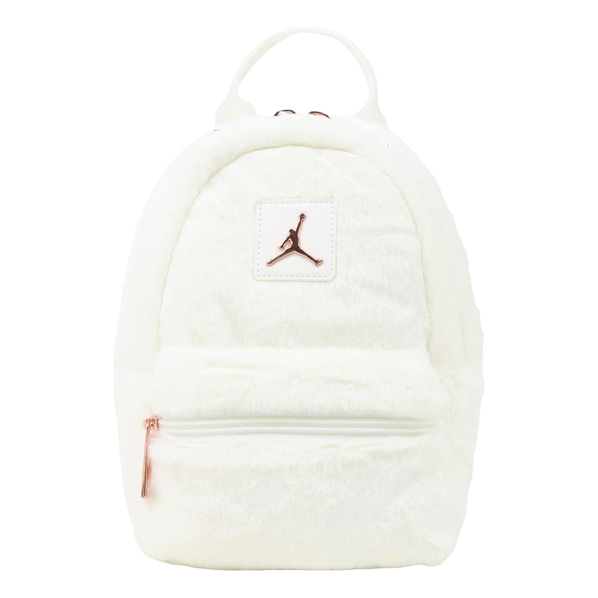 (WMNS) Air Jordan Fur Fleece Backpack 'White Pink' JD2443008TD-001 - Jordan Professional Edition