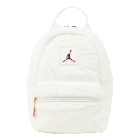 (WMNS) Air Jordan Fur Fleece Backpack 'White Pink' JD2443008TD-001 - Jordan Professional Edition