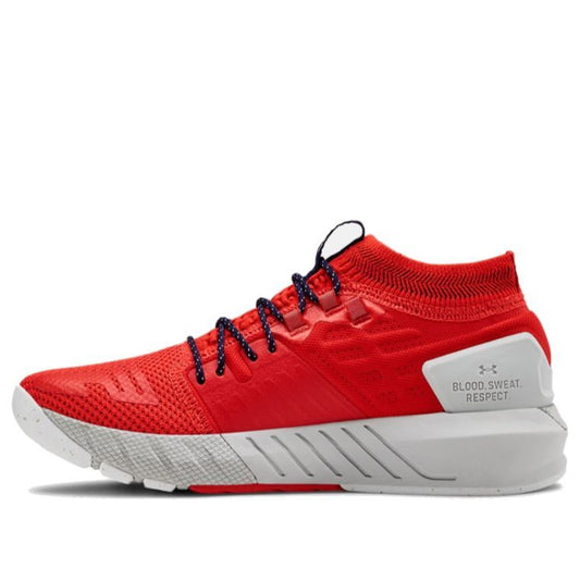 (WMNS) Under Armour Project Rock 2 'Blood Orange' 3022398-604