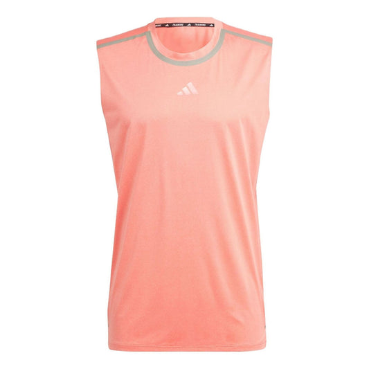 adidas Teach Not Preach Workout Vest 'Pink Grey' IB9058