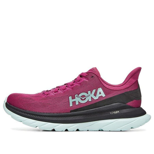 (WMNS) HOKA ONE ONE Mach 4 'Fuschia Black' 1113529-FFBL