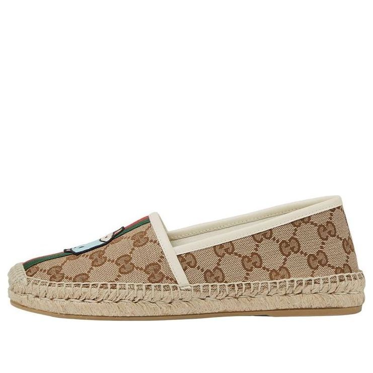 (WMNS) Gucci x Pikarar Appliqu GG Shoes 'Beige' 737513-FABOS-9743