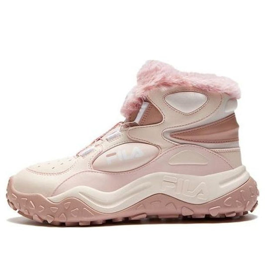 (GS) FILA High Top Running Shoes 'Pink' K15B343904FAC