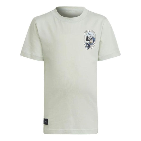 (GS) adidas Originals X Disney Mickey And Friends T-Shirts 'White' HK9803