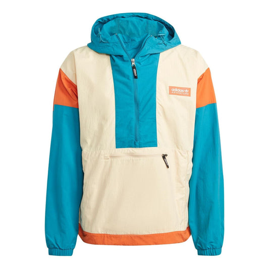 adidas originals Adventure Premium Windbreaker 'Sand Strata' HR4219