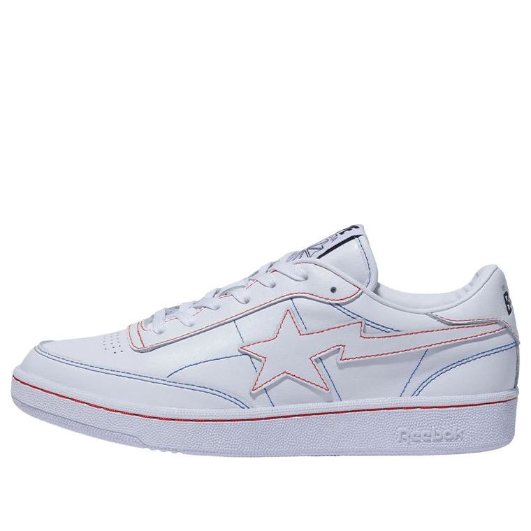 (WMNS) A Bathing Ape x Reebok Low 'White' 1H73-291-901