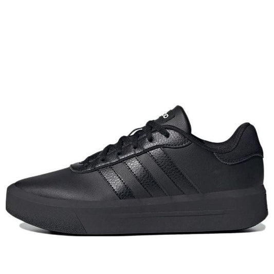 (WMNS) adidas Court Platform 'Black' GV8995