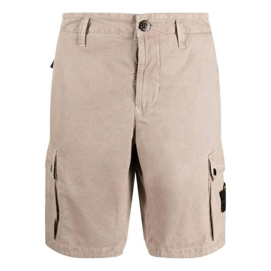 STONE ISLAND Logo Patch Bermuda Shorts 'Khaki' 1015L11WA-V0192